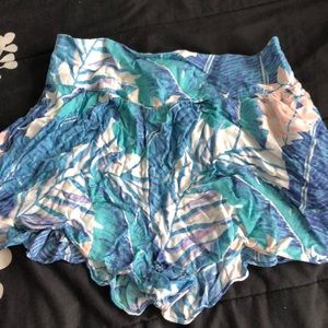 AE floral soft shorts
